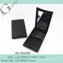 Hot sale Rectangular Compact Powder Case With Mirror AG-ES1039, AGPM Cosmetic Packaging , Custom colors/Logo